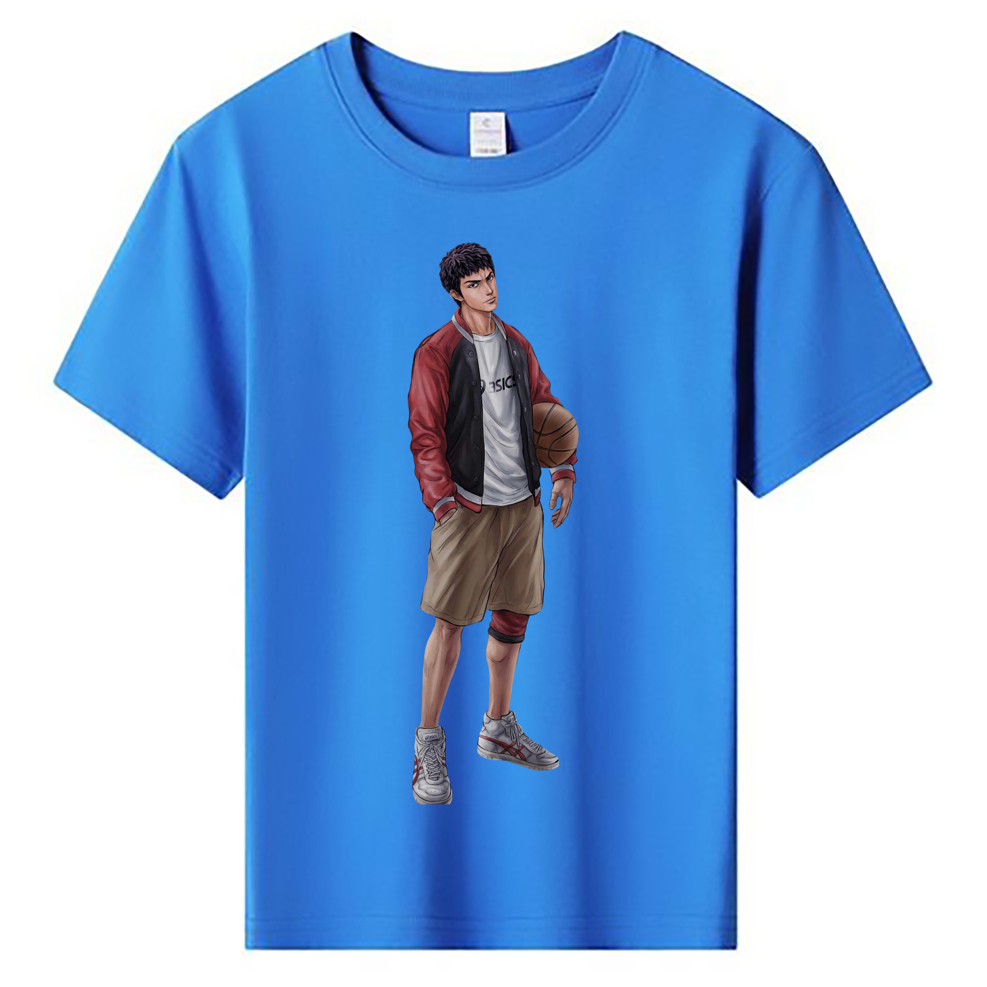 （画像用） SLAM DUNK／スラムダンク 綿100％キッズTシャツ（フロントプリント）